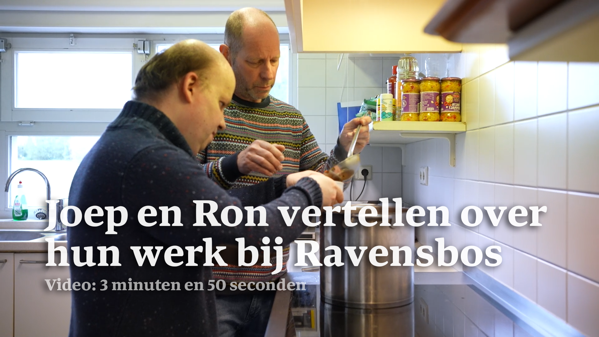 Joep en Ron vertellen over hun werk bij Ravensbos